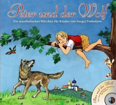 Peter Und Der Wolf + Cd - Olga Poljakowa (alemán)