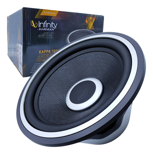 Subwoofer De 12 Pulgadas 2000w Infinity Kappa1200w #1 Pz Color Negro