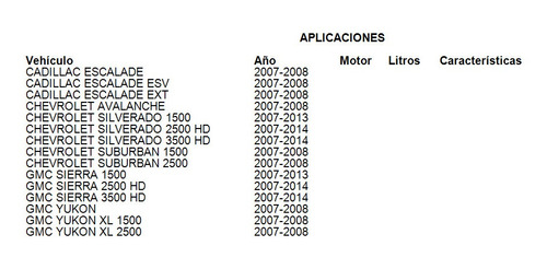 Pluma Lumpiaparabrisa Chevrolet Silverado 1500 2010 Ac Delco