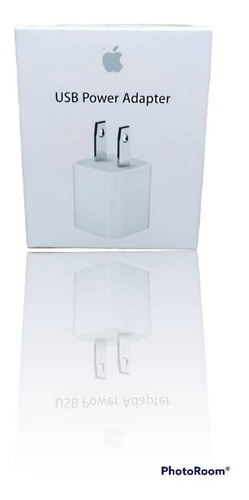 Cargador iPhone Cubo Apple Original Blanco Nuevo Importado