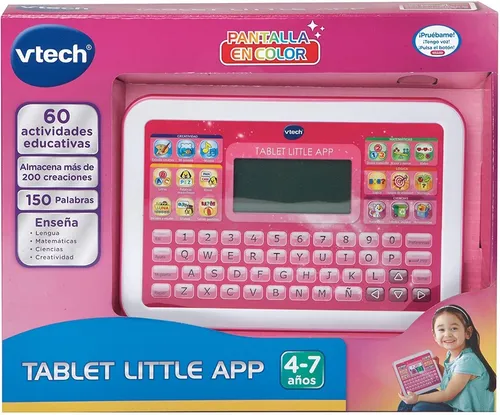 VTech Diverpink PC Ordenador Infantil Educativo Rosa