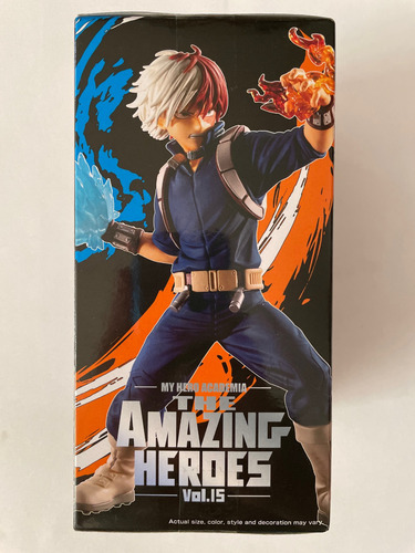 Banpresto Todoroki My Hero Academia Vol. 15 Bandai Spirits (Usado)