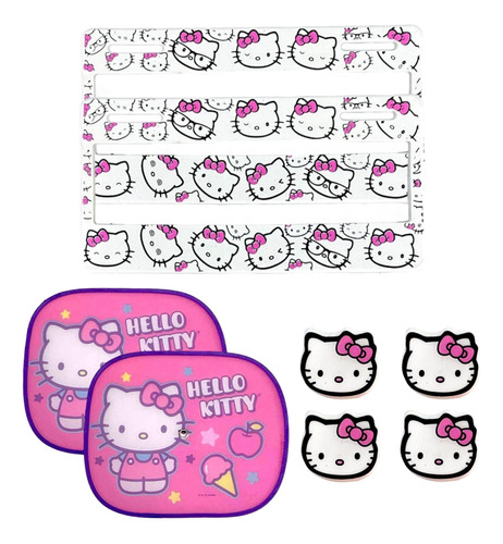 Porta Placas, Cortinas Laterales Y Tapones Valvula Kitty