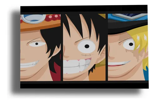 comprar Cuadro 222 Luffy One Piece 70x100 Mdf Memoestampados