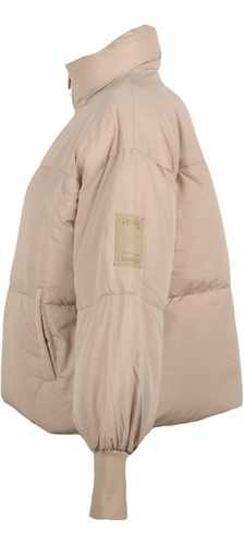 Campera De Abrigo Hang Loose Mujer Cmp2008c1-bei/bei