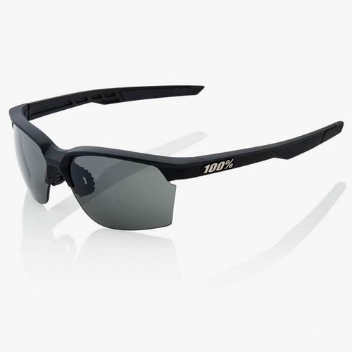 Óculos 100% Sportcoupe Soft Tact Black - Smoke Lens