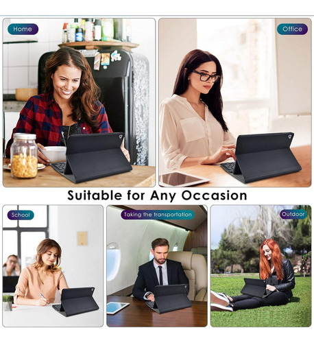 Z Detuosi iPad 9.7 Funda Con Teclado Para iPad Air 2/ Air