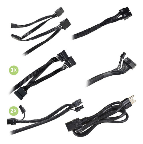 Fuente de alimentación para PC Evga BR Series 700 BR 700W negra 100V/240V