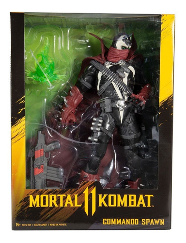 Figura Commando Spawn Mortal Kombat Mcfarlane
