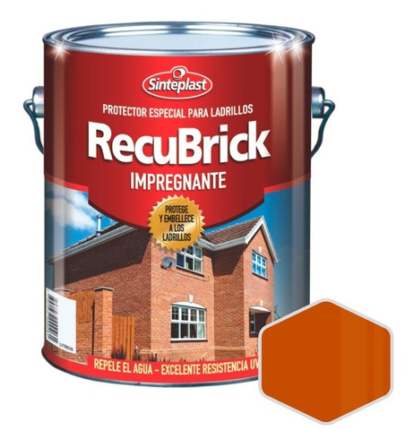 Recubrick Impregnante Ladrillos | Cerámico Y Natural | 4lt