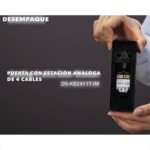 Kit Portero Electrico Hybrid Hikconnect Hikvision Kis302-p