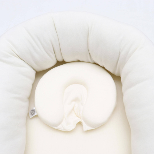 Cama Para Bebé Multiusos: Nido 3 En 1 Tela Algodón Cary Bebé Color Beige