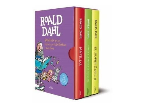 Estuche Roald Dahl (pack 3 Libros) - Roald Dahl