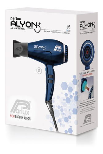 Secador de pelo Parlux Alyon Air Ionizer Tech night blue 220V