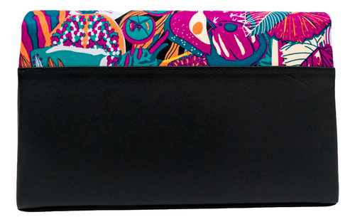 Bolsa Crossbody Hook Pineda Covalin Diseño Fruta Mexicana Negro Fruta Mexicana