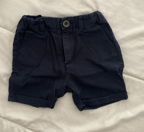 Short Azul Marino - Zara Boys - Talle 4 - $ 280