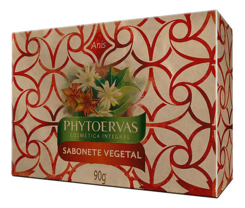 Phytoervas Sabonete Vegetal 90g - Anis