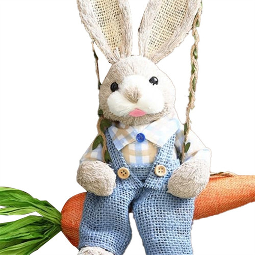 Figura De Conejo De Paja De Pascua, Conejo De Paja En Colump