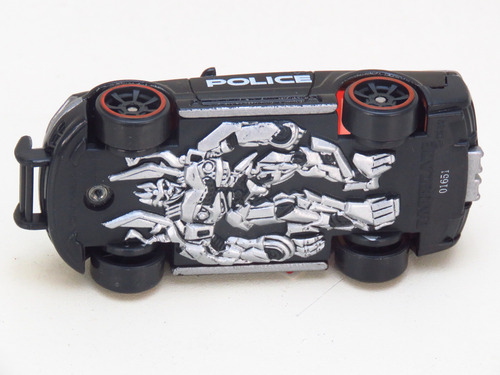 Miniatura Transformers Speed Stars Hasbro 7 Cm Não Vira Robô Barricade - Decepticon 06 (Usado)