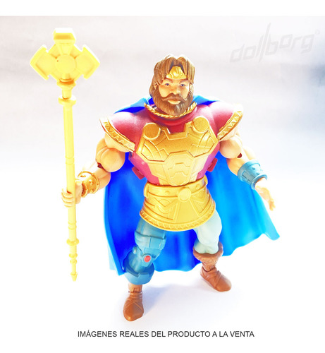 King Randor 200x Motu Origins Loose (Reacondicionado)