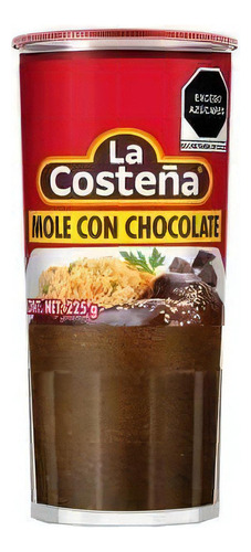 Mole La Costeña Con Chocolate 225 Gr