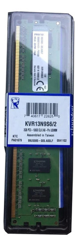 Memoria RAM ValueRAM 2GB 1 Kingston KVR13N9S6/2