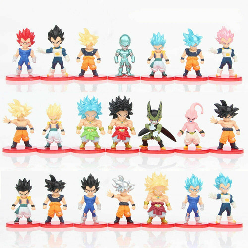 Juguete Gotenks De Mono Super Saiyajin De Dragon Ball Z 21pc