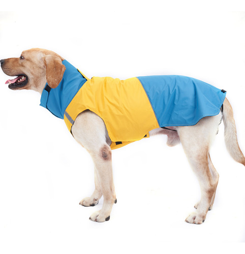 Chaqueta Outdoor Coat Para Perros Grandes, Cuello Alto, Impe