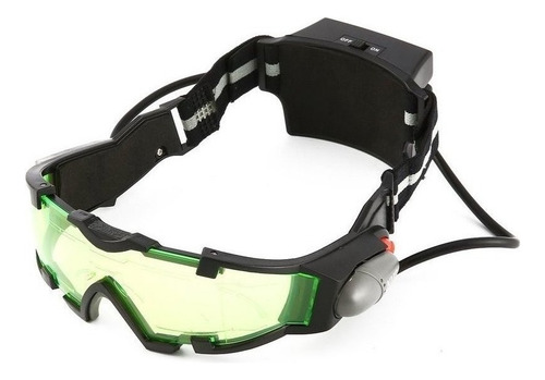 Gafas De Visión Nocturna Con Lente Verde Ajustable Para Mot