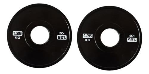 Las Placas De Cambio Se Ajustan A Las Barras 1,25 Kg Negro