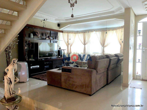 Imagem 4 de 30 de Casa Com 4 Dormitórios À Venda, 341 M² Por R$ 1.350.000,00 - São Fernando Residência - Barueri/sp - Ca2081