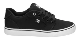 Tênis Dc Shoes Anvil Tx La Black/white Lona