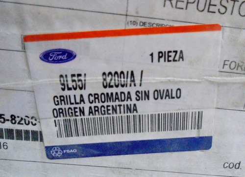 Parrilla Cromada Ford Ranger 10-14 (200a)