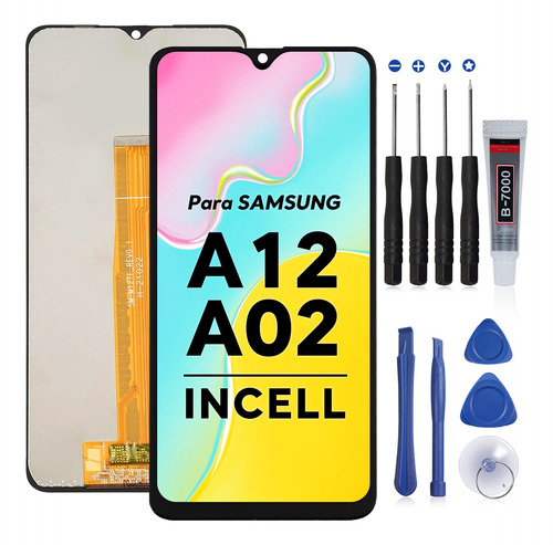 Pantalla Para Samsung Galaxy A12 A02 M02 Sm-a125m Sm-a125f