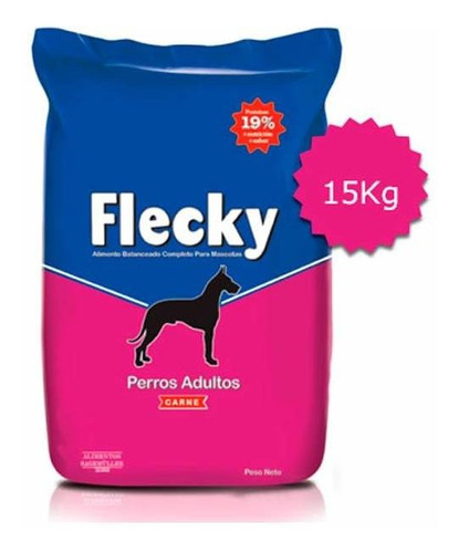 Pack X 3 Unid Alimento Animales  Mix Adulto 15 Kg Flecky Al