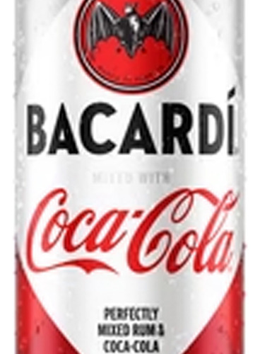 Bebida Preparada Bacardi Coca Cola Lata 355 Ml