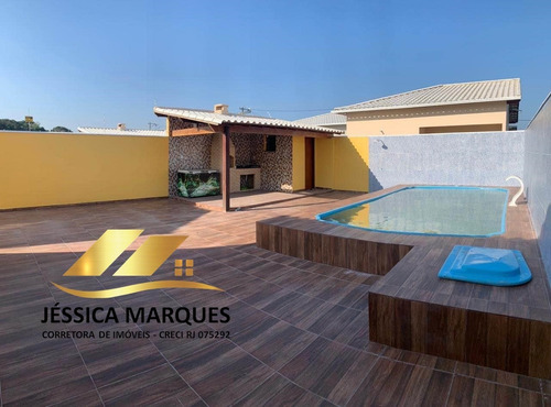 Imagem 2 de 11 de Casa 2 Quartos, Área Gourmet E Piscina Em Unamar - 35_4_jmc.