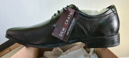 Sapato Social Democrata Cosmo Flex Stretch Couro 013114