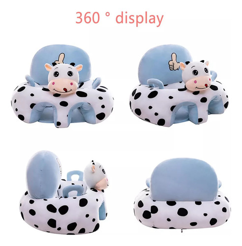 Soporte De Sofá Para Bebé Con Dibujos Animados De Felpa Sin