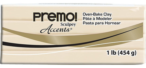 Sculpey Premo Polymer Art Arcilla Acentos, 1 Libra, Translu