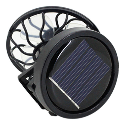 Xlm Ventilador De Células Solares Portátil Con Clip, Panel
