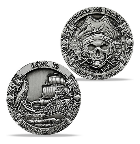 Moneda De Davy Jones, Pirates Life Down To Davy Jones Locker