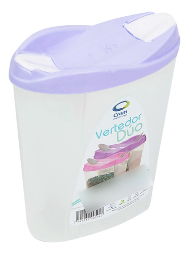 Vertedor Duo Yerba Azucar Violeta Crom