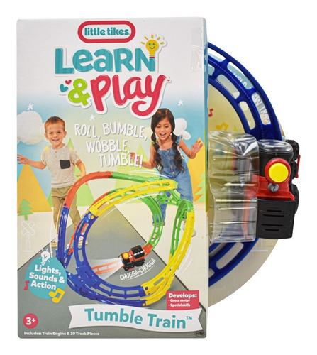 Learn And Play Tumble Train Tren Giratorio Little Tikes