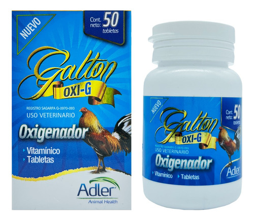 Galton Oxi-g - Oxigenador | Para Cuida Gallo De Pelea