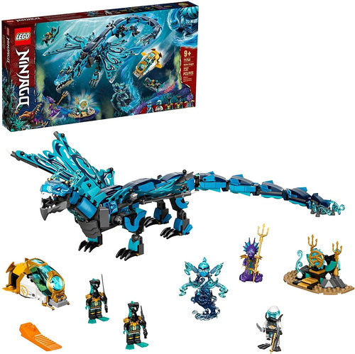 Lego Ninjago 71754 Dragão Da Água Water Dragon 737 Peças