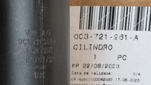 Cilindro Embreagem Sem Sensor + Óleo Câmbio Imotion Orig Vw