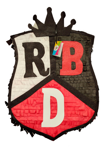 Piñata Rbd Rebelde, Nueva 70cm, Marca Piñatería Iñiguez. (Usado)