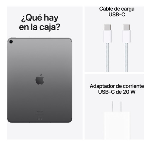 Apple Ipad air 13 Wi-fi + Cellular, 256 gb - Gris Gris Espacial