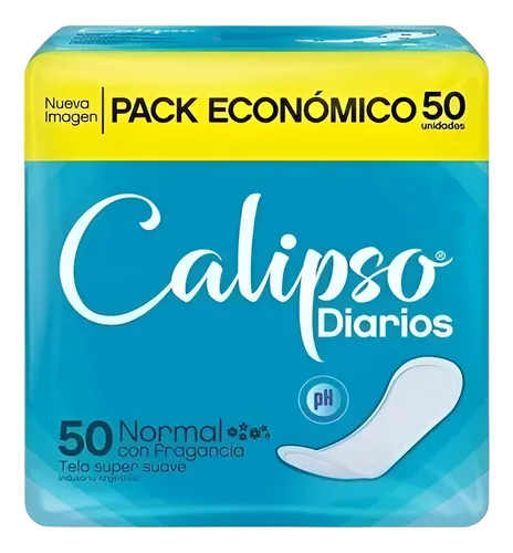 Protectores Diarios Calipso Normal Con Fragancia 50 U